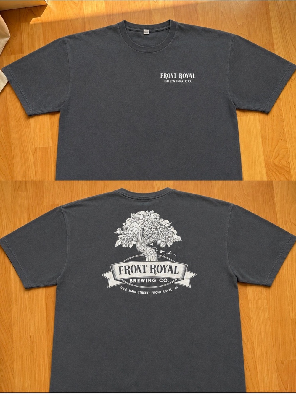 Front Royal Brewing Co. Graphic Tee - Charcoal Gray